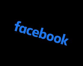 Facebook, rotated logo