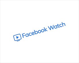 Facebook Watch, rotated logo