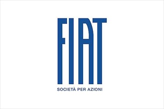 Fiat S. p. A. Logo, White Background