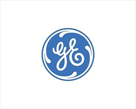 GE Technology Infrastructure, rotated logo
