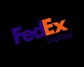 FedEx Express, rotated logo