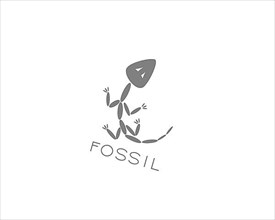 Fossil software, rotated logo