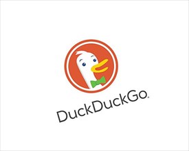 DuckDuckGo, rotated logo