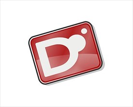 D programming language, rotated logo