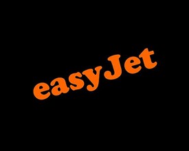 EasyJet, rotated logo