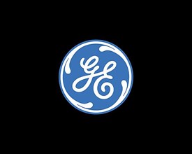 General Electric, rotated logo