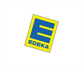 Edeka, rotated logo