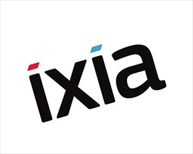 Ixia company, rotated logo