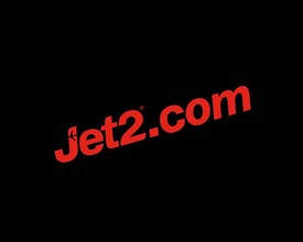 Jet2. com, rotated logo