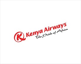 Kenya Airways, rotated logo