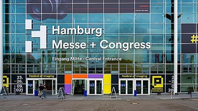 Entrance at Congress Centrum and Messe, Hamburg