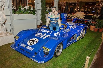 Historic classic racing car Alpine Renault A 441-3 overall winner 24h Le Mans 1975, 24 hours race of Le Mans