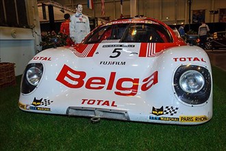 Historic classic racing car Rondeau M378 overall victory 24h Le Mans 1978, 24 hours race of Le Mans