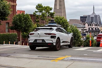 Jaguar I-Pace by Waymo, autonomous driving test vehicle