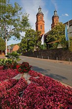 Towers of the City Parish Church of St. James, Miltenberg
