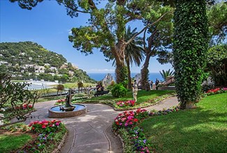 Augustus Gardens on the South Slope, Capri