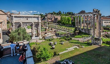 Roman Forum at a glance, Rome