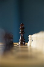 Chess set, wooden pieces
