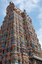 Hindu temple gopura
