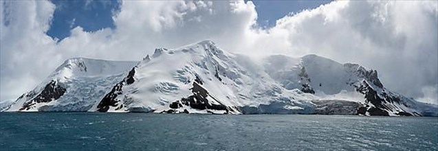South Shetland Island Glacier Landscape Panorama Antarctica