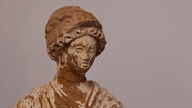 Female clay figure