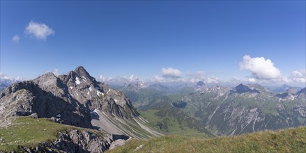 Mountain panorama from Hochrappenkopf