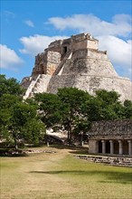 Anicent mayan pyramid