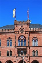 Old historic town hall in Tauberbischofsheim