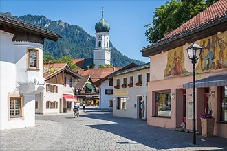 Oberammergau town centre