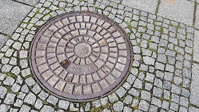 Manhole cover from Magdeburg