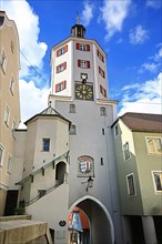 Lower gate in the centre of Guenzburg. Guenzburg