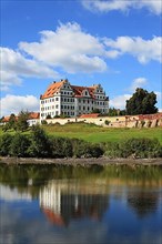 Harthausen Castle in beautiful weather. Rettenbach