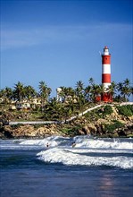 Kovalam beach and Lighthouse near Thiruvananthapuram Trivandrum