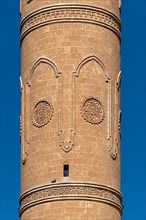 Reliefs on Minaret of Grand Mosque in Mardin
