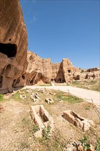 Graveyard of Dara Ancient city in Mardin