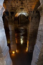 Wwater cistern of dara ancient city in Mardin