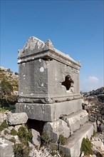 Rock tomb in Ancient Site of Sidyma