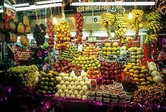 Fruit shop at City Market in Bengaluru Bangalore