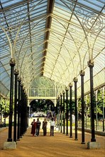 Largest glass house in India at Lal Bagh botanical gardens in Bengaluru Bangalore