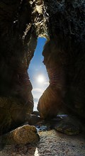 Rock arch of the Grotta Sibilla