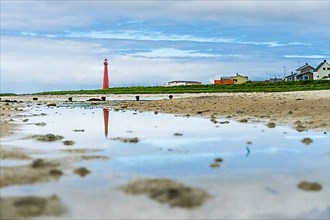 Reflection of lighthouse of Andenes