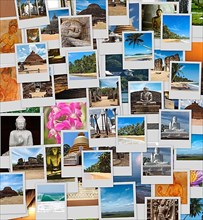 Collage of images of Sri Lanka