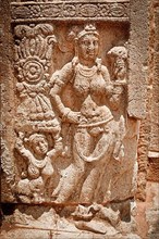Ancient bas relief at Jetavaranama dagoba