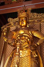 Skanda bodhisattva statue in Tian Wang Dian