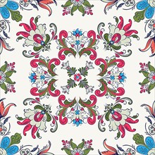 Rosemaling tile