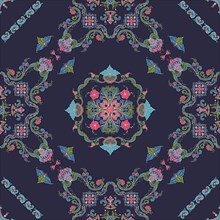 Rosemaling tile