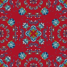 Rosemaling tile