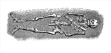 Old Germanic burial