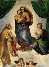 The Sistine Madonna by Raffaello Sanzio da Urbino