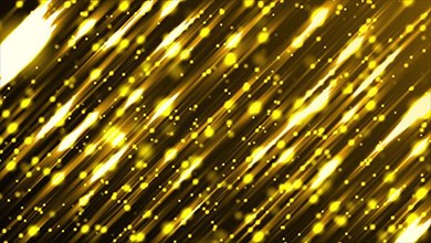Abstract background with many golden streaks